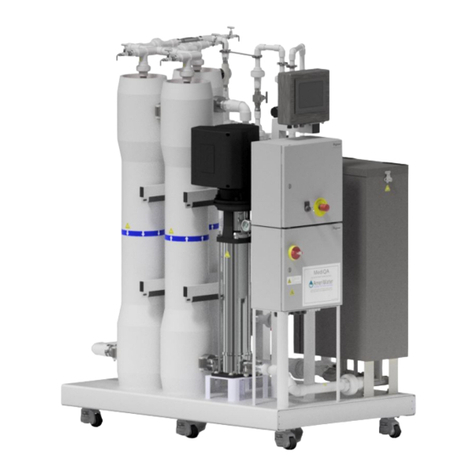 AmeriWater MediQA Einrichtungshandbuch