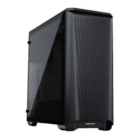 Phanteks eclipse p400 Bedienungsanleitung