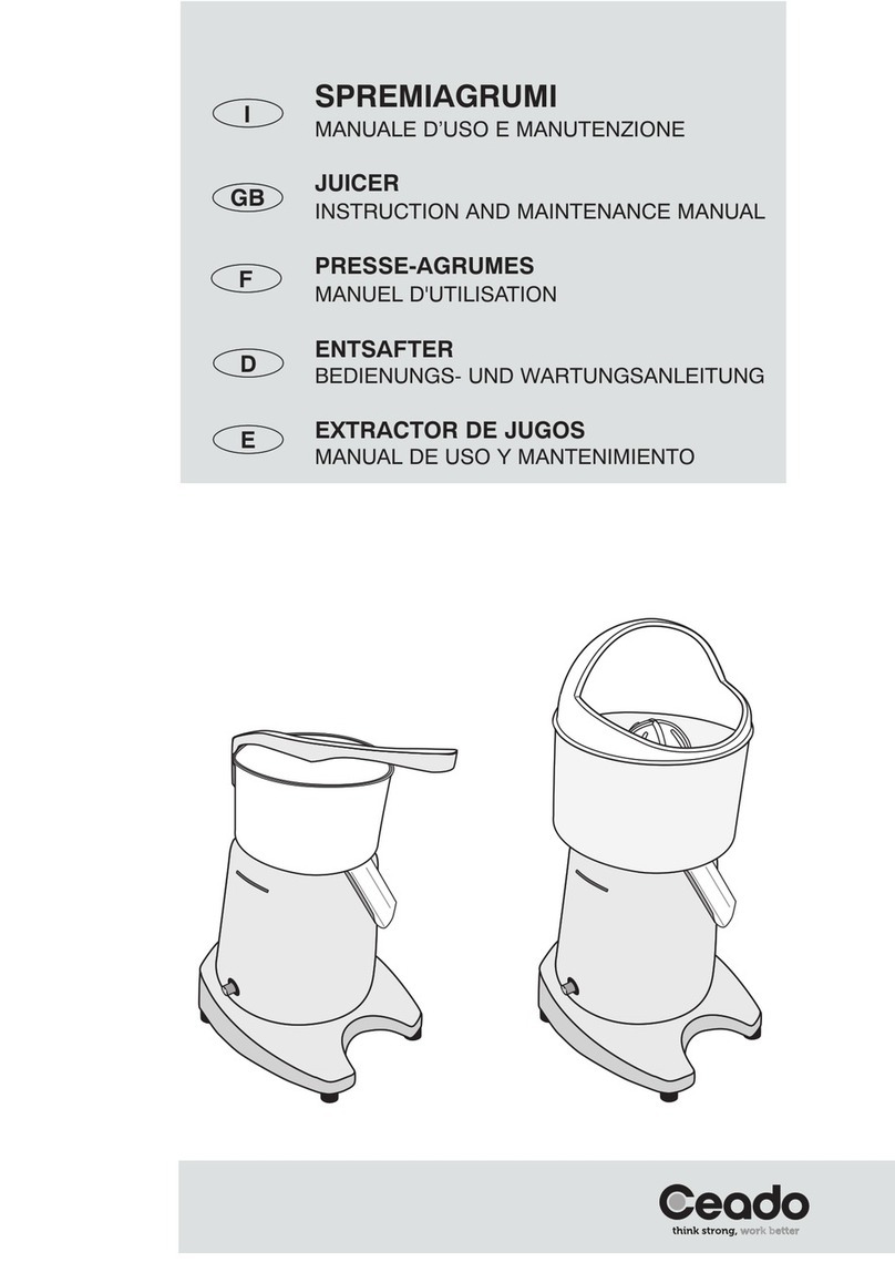Ceado SL98 Gebrauchsanweisung