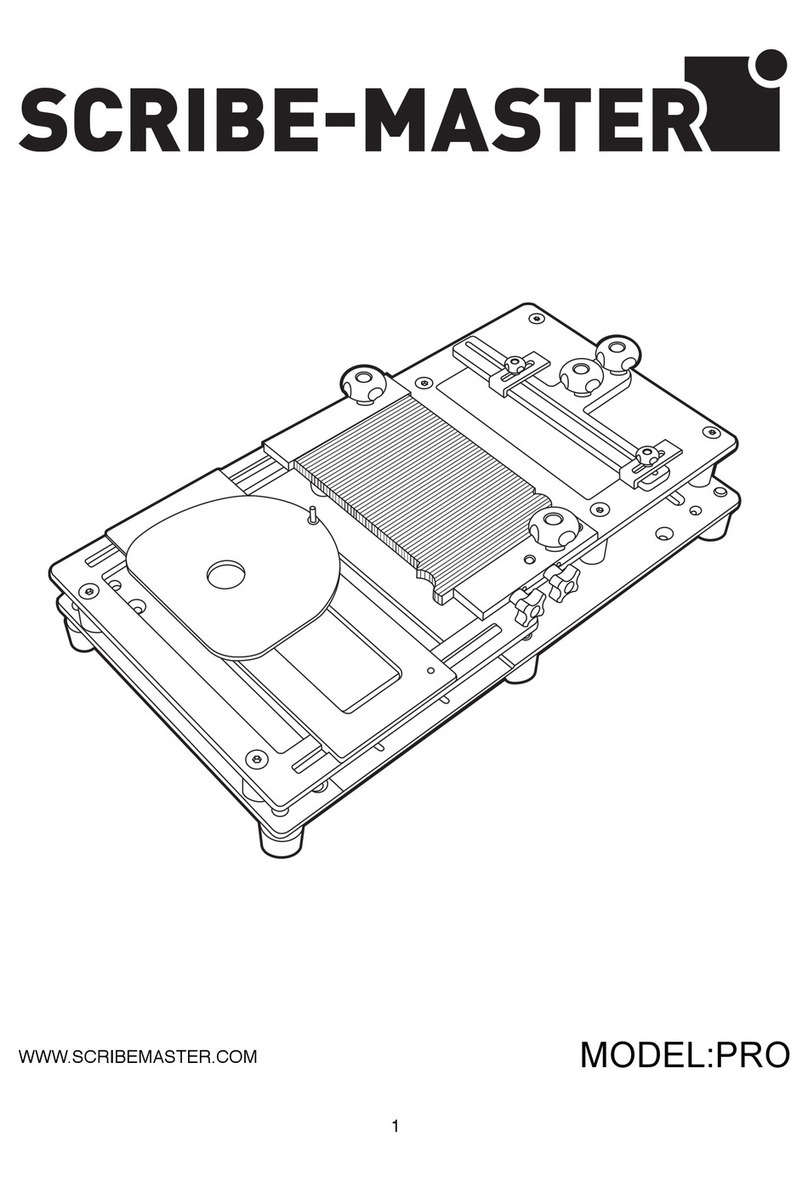 SCRIBE-MASTER PRO Bedienungsanleitung