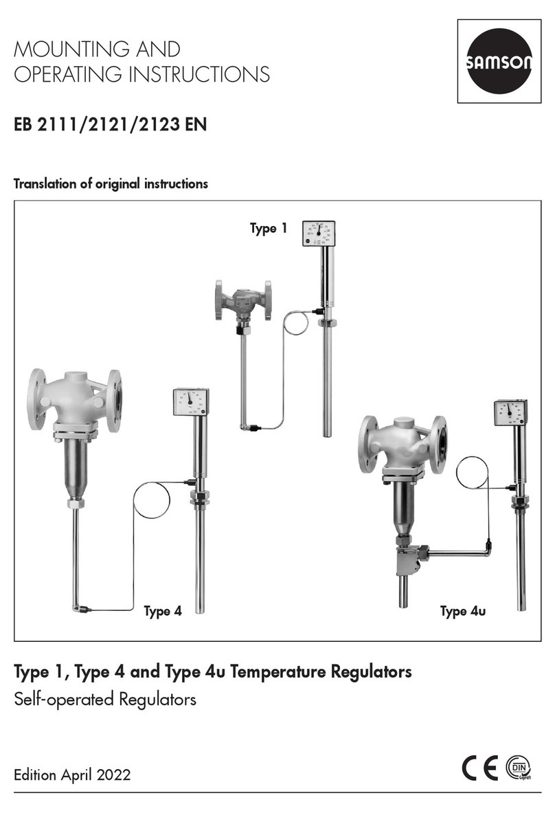 Samson EB 2111 Einrichtungshandbuch