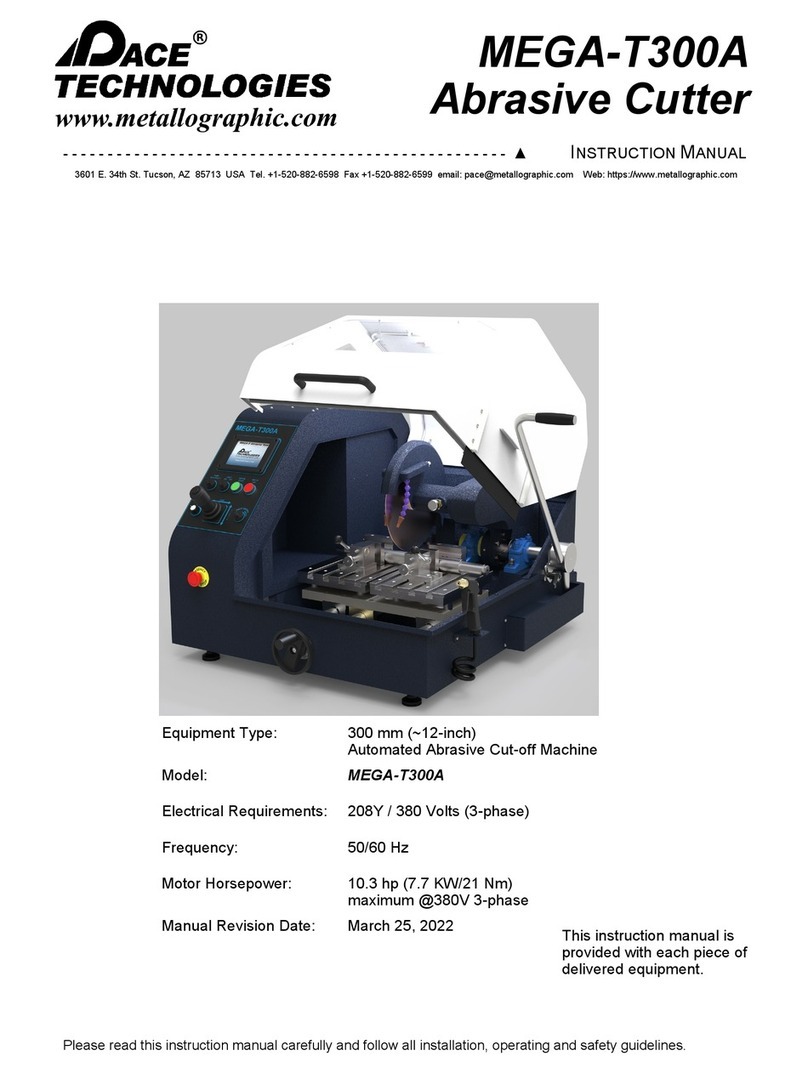 Pace Technologies MEGA-T300A Bedienungsanleitung