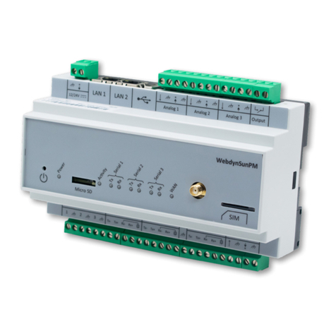 Flexitron Webdyn SunPM Bedienungsanleitung Flexitron Webdyn SunPM Bedienungsanleitung