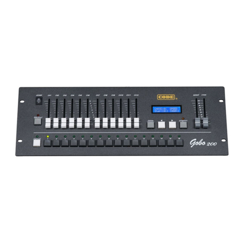 Code Gobo 200 Bedienungsanleitung