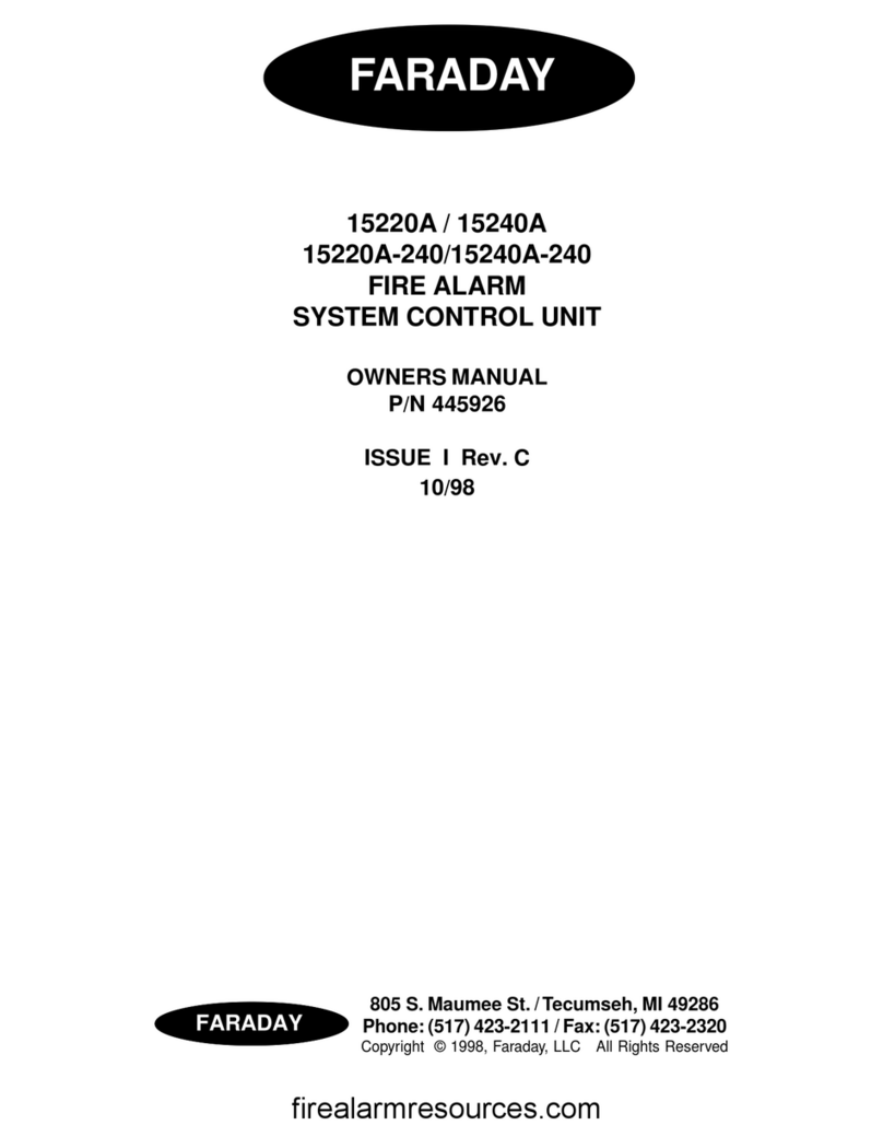 Faraday 15220A Bedienungsanleitung