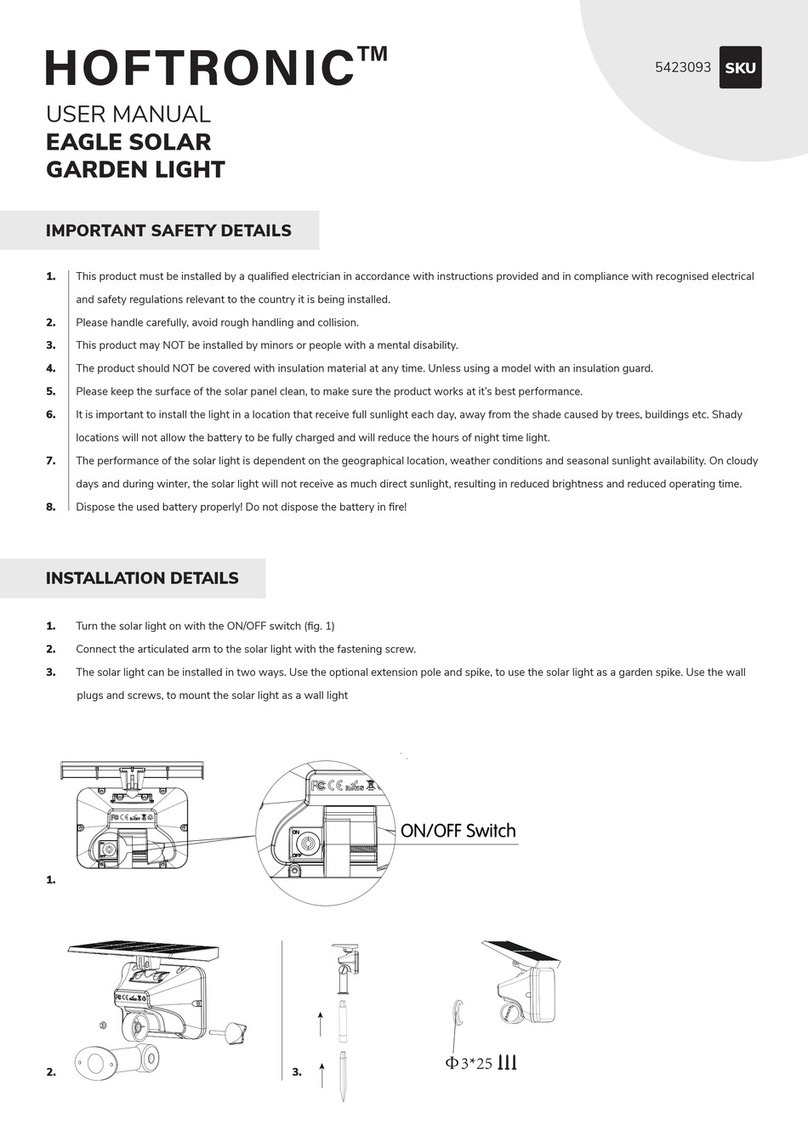Hoftronic 5423093 Bedienungsanleitung