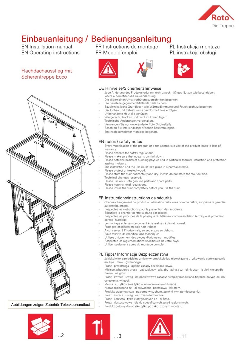 Roto Ecco Bedienungsanleitung