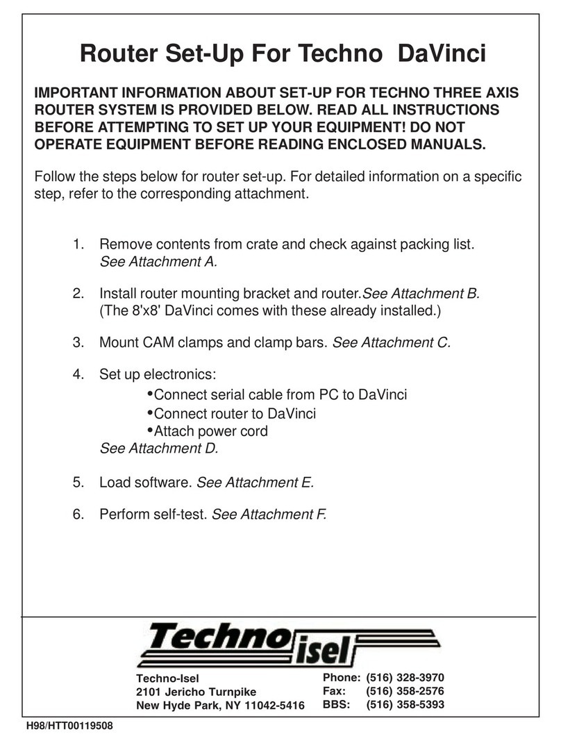 Techno-Isel DaVinci Handbuch