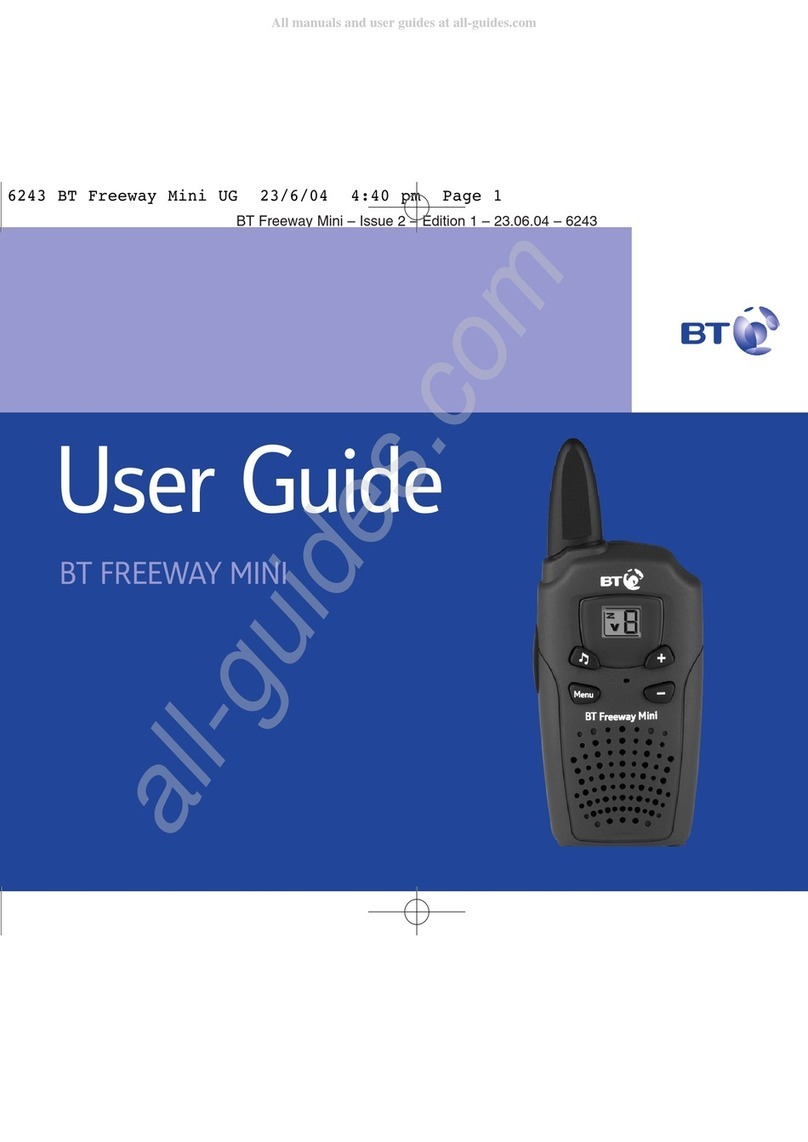 BT FREEWAY MINI Bedienungsanleitung