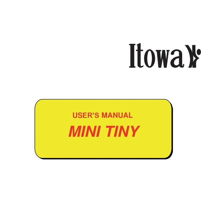 Itowa MINI TINY Bedienungsanleitung
