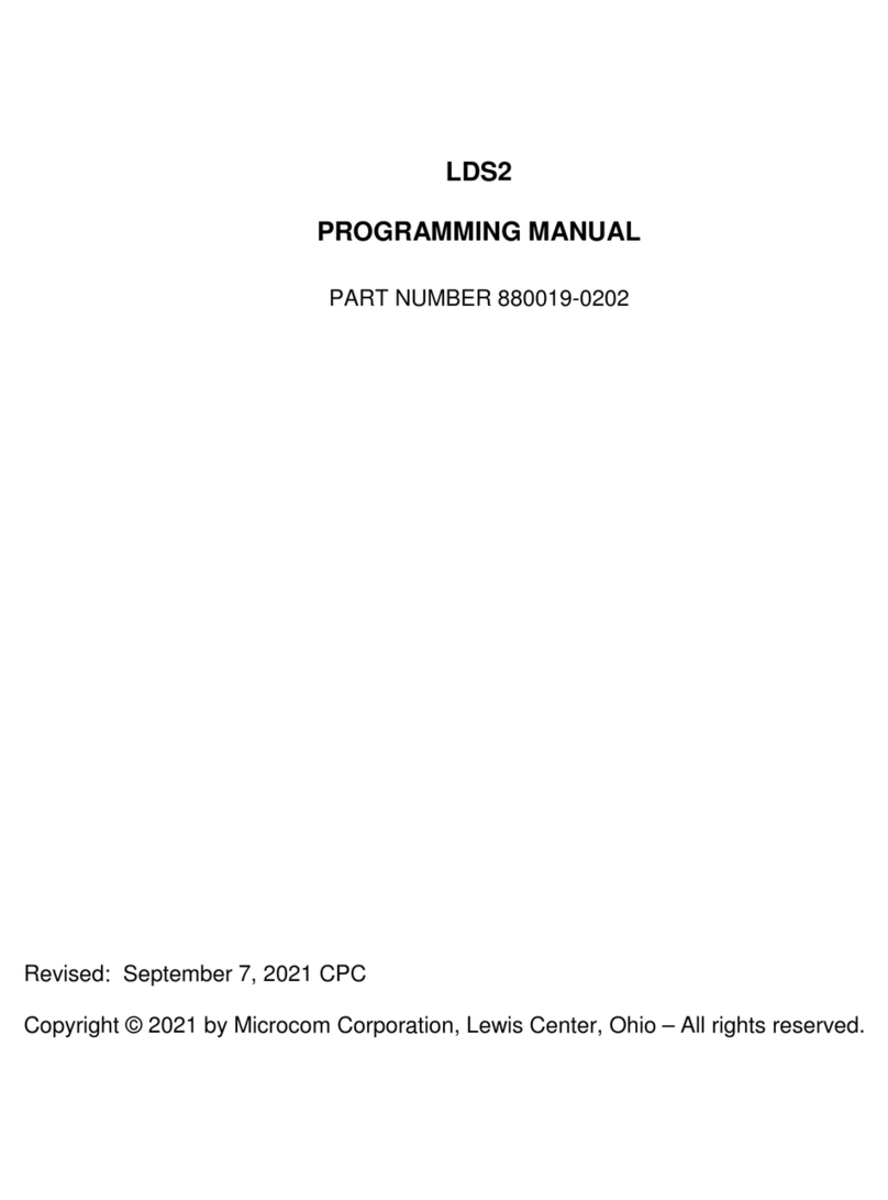 Microcom LDS2 Betriebsanleitung