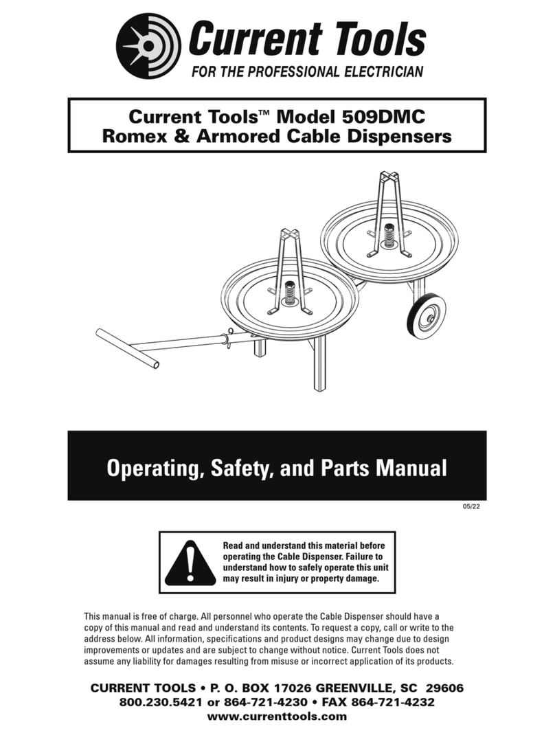 Current Tools 509DMC Bedienungsanleitung