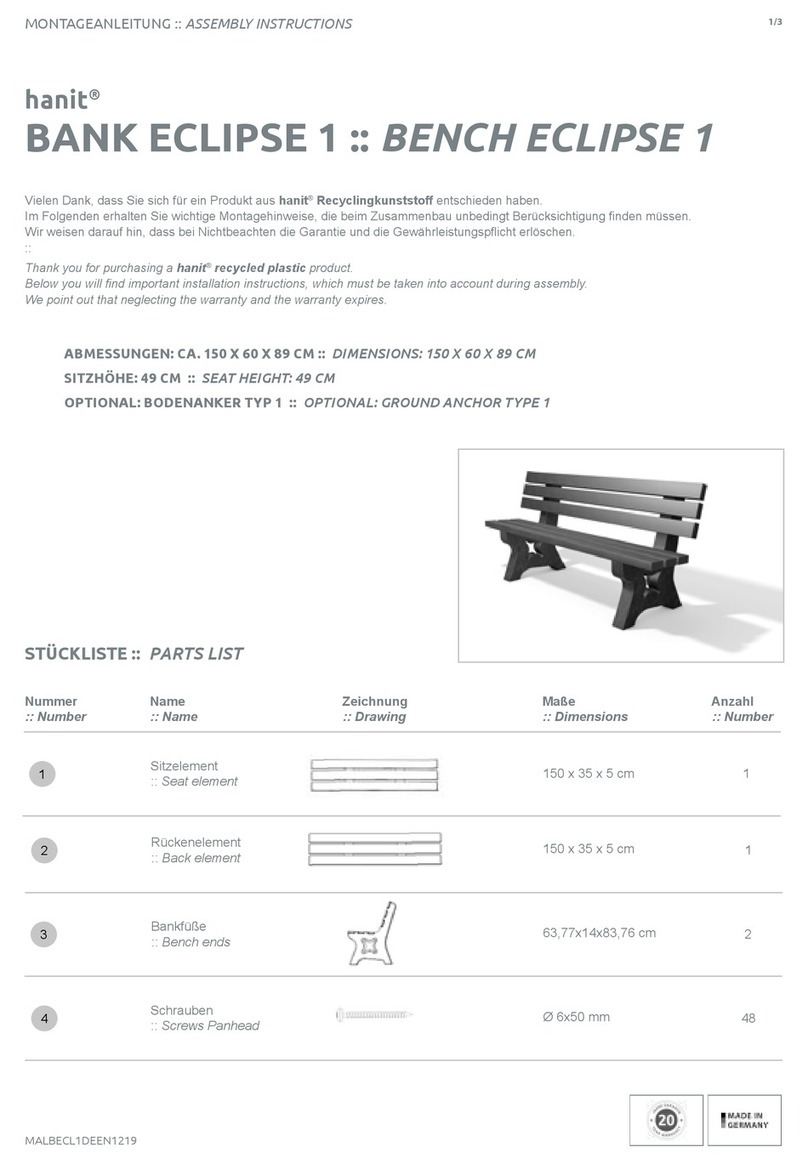 hanit ECLIPSE 1 Bedienungsanleitung