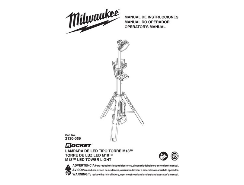 Milwaukee ROCKET 2130-059 Bedienungsanleitung