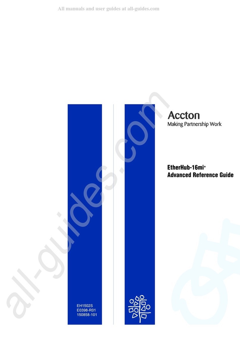 Accton Technology ETHERHUB-16MI+ E0398-R01 Bedienungsanleitung
