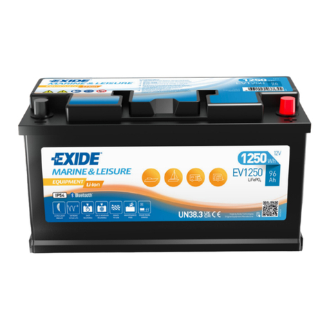 Exide EV640 Bedienungsanleitung
