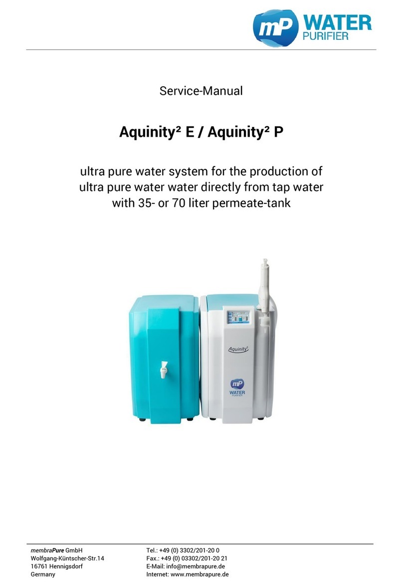 MP Aquinity 2 E Bedienungsanleitung