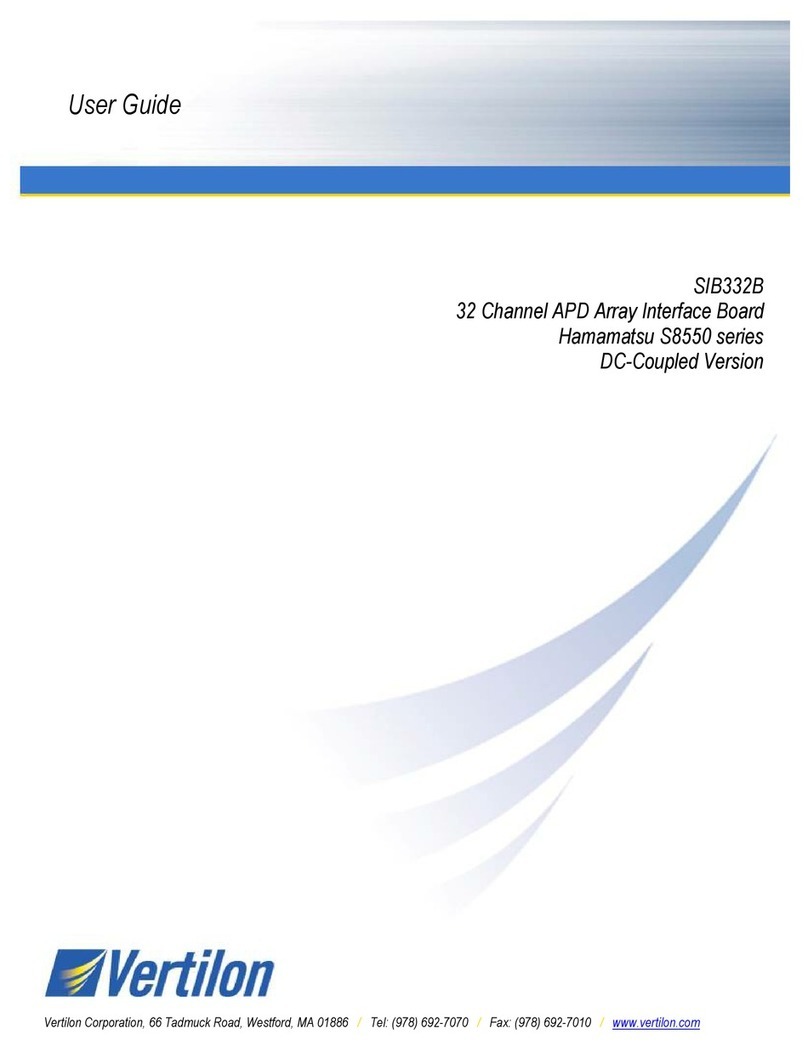 Vertilon SIB332B Bedienungsanleitung