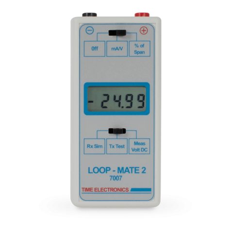 Time Electronics 7007 Loop-Mate 2 Bedienungsanleitung