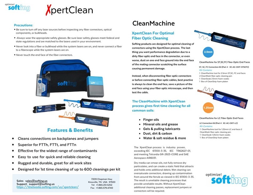 Softing XpertClean Bedienungsanleitung