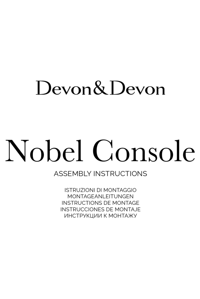 Devon & Devon Nobel Console Bedienungsanleitung