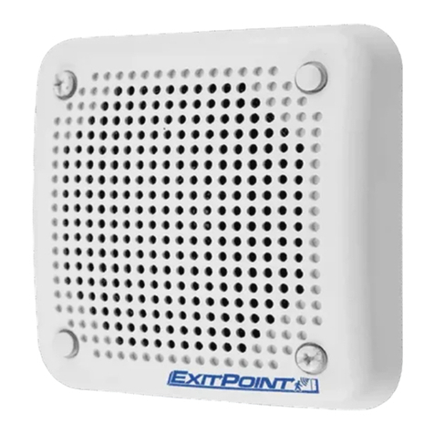 System Sensor ExitPoint PF24 Bedienungsanleitung