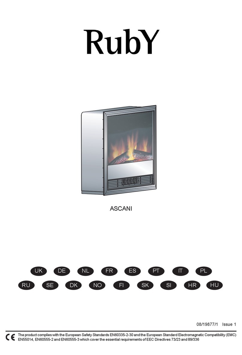 Ruby ASCANI Bedienungsanleitung