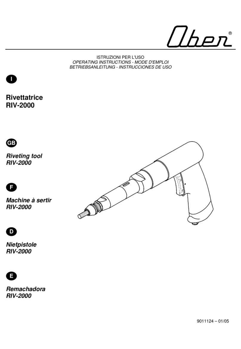 Ober RIV-2000 Bedienungsanleitung