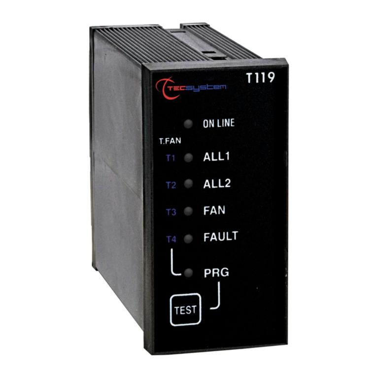 TECSYSTEM T119 Handbuch