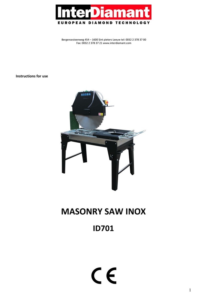 InterDiamant ID701 Bedienungsanleitung