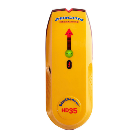 Zircon StudSensor HD35 Bedienungsanleitung