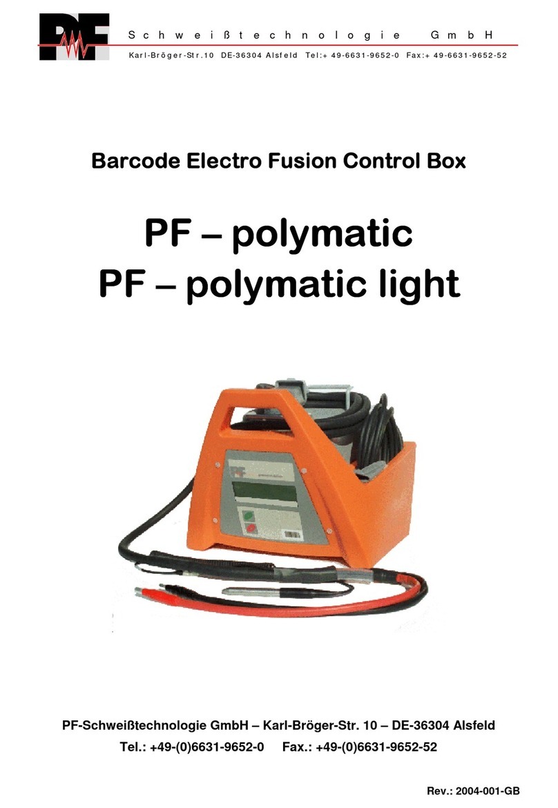 PF Polymatic Bedienungsanleitung