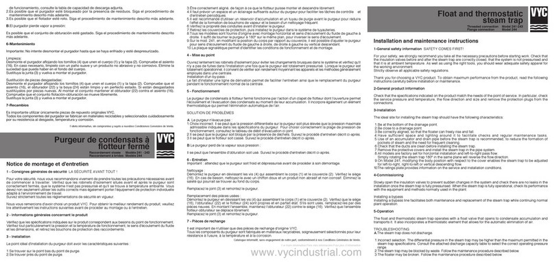 VYC 241 Bedienungsanleitung