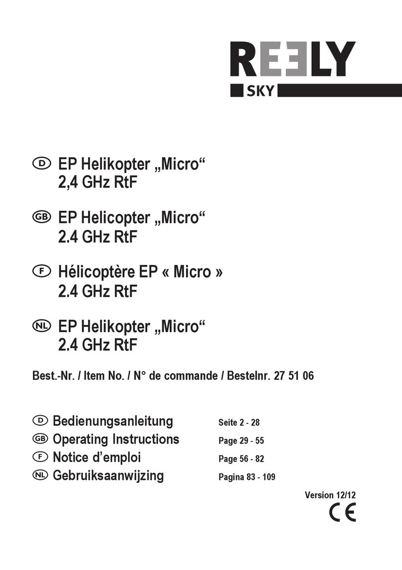 Reely Sky Micro Bedienungsanleitung Reely Sky Micro Bedienungsanleitung