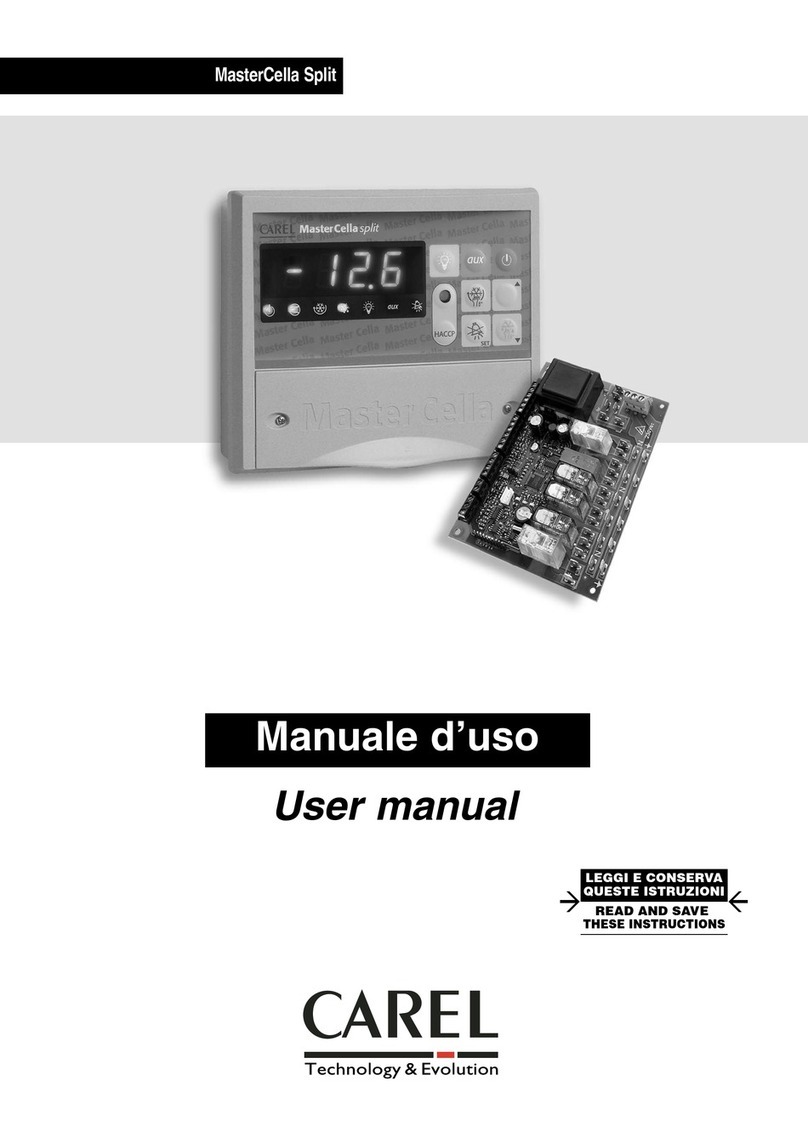 Carel MasterCella Split Bedienungsanleitung