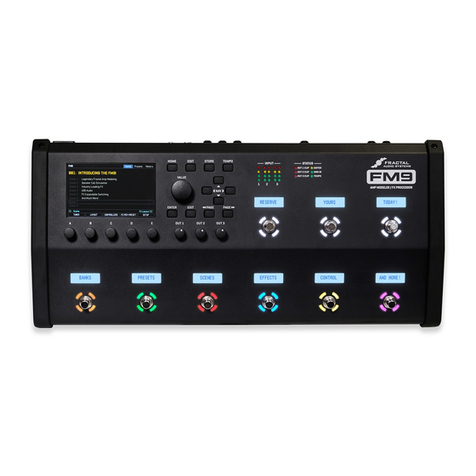 Fractal FM9 Bedienungsanleitung Fractal FM9 Bedienungsanleitung