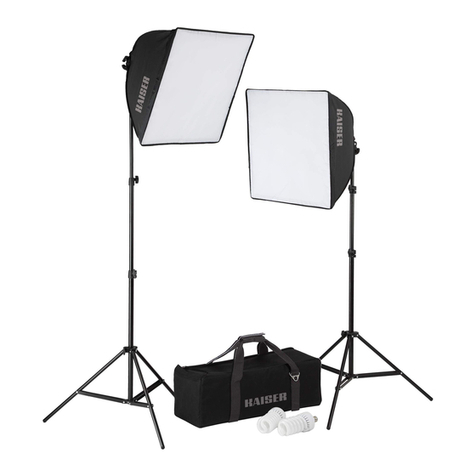 Kaiser studiolight E70 Kit Bedienungsanleitung