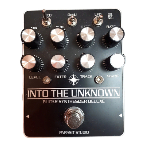 PARASIT STUDIO Into the Unknown Bedienungsanleitung PARASIT STUDIO Into the Unknown Bedienungsanleitung