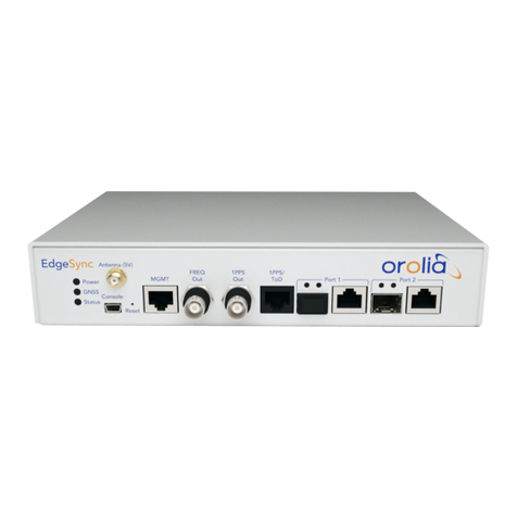 Orolia EdgeSync Bedienungsanleitung Orolia EdgeSync Bedienungsanleitung
