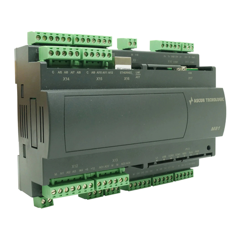 Ascon tecnologic M81 Bedienungsanleitung Ascon tecnologic M81 Bedienungsanleitung