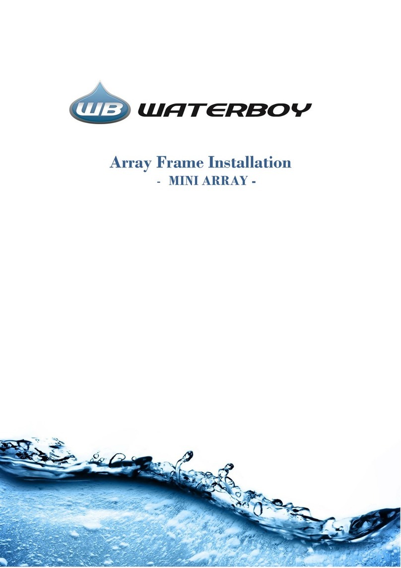 Waterboy MINI ARRAY Bedienungsanleitung