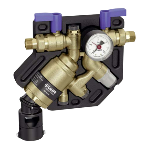 CALEFFI 580010 Bedienungsanleitung