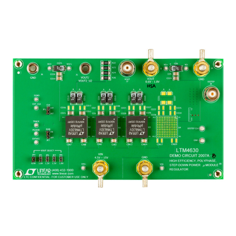 Linear Technology DC2007A-B Kurzanleitung zur Einrichtung Linear Technology DC2007A-B Kurzanleitung zur Einrichtung