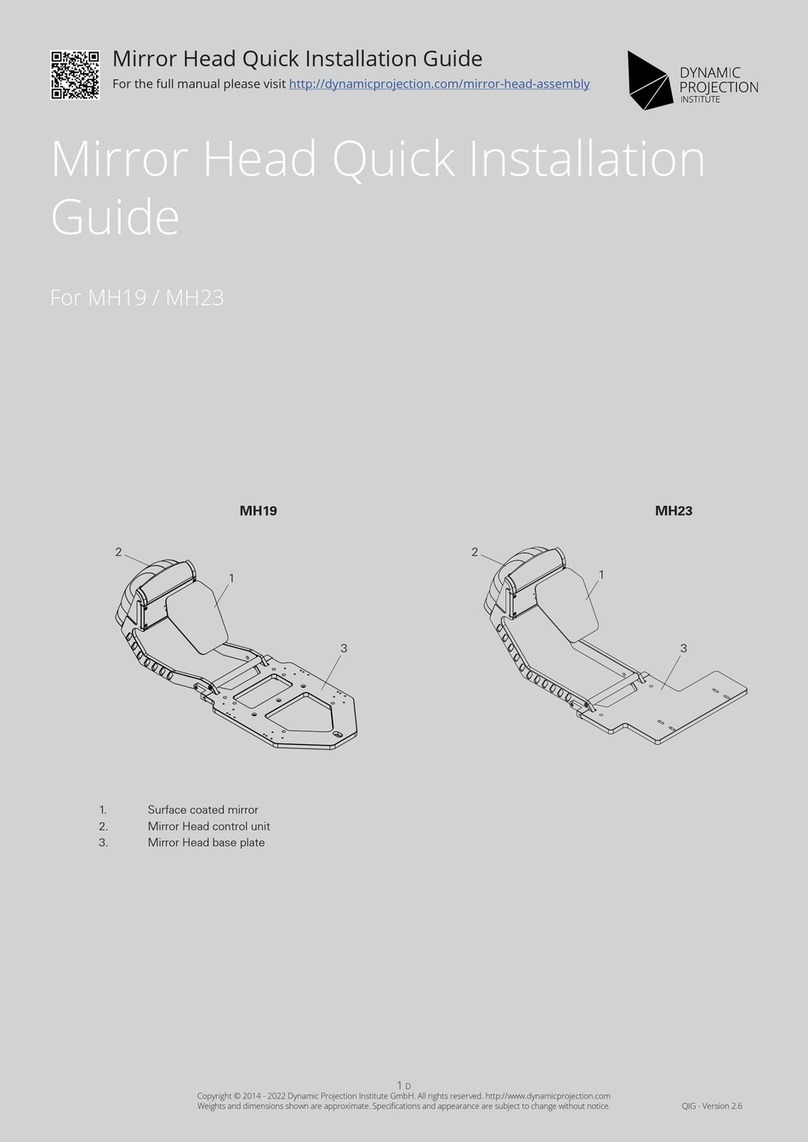 Dynamic Projection MH19 Bedienungsanleitung