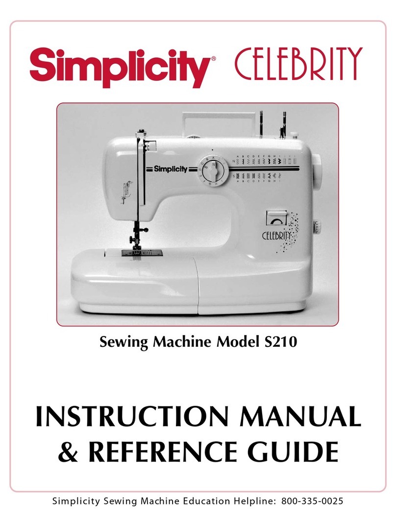 Simplicity S210 Bedienungsanleitung