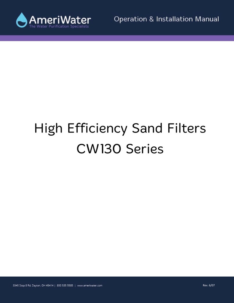 AmeriWater CW130 Series Bedienungsanleitung