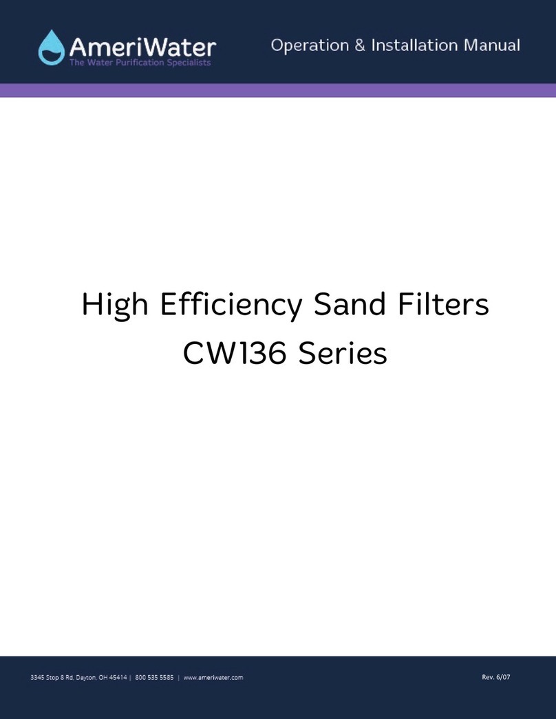 AmeriWater CW136 Series Bedienungsanleitung