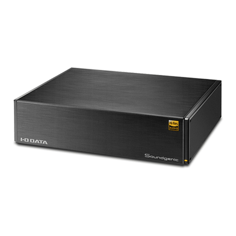 I-O DATA Soundgenic Bedienungsanleitung I-O DATA Soundgenic Bedienungsanleitung
