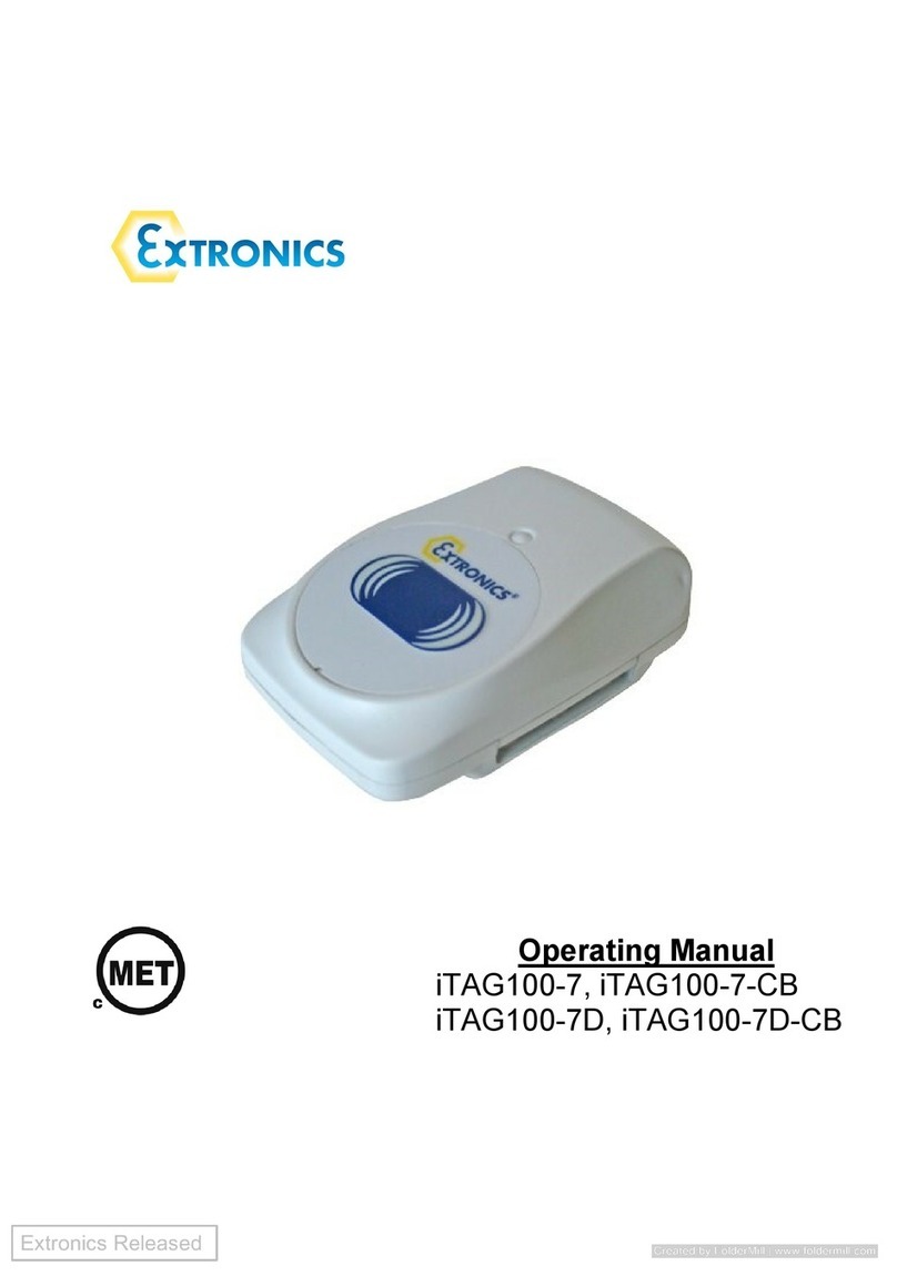 extronics iTAG100-7 Bedienungsanleitung