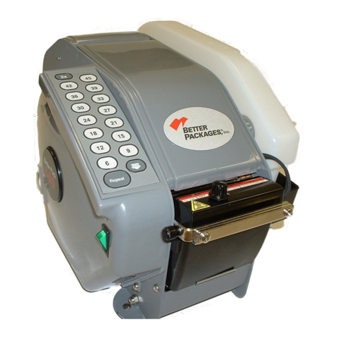 Better Packages BP500 Bedienungsanleitung